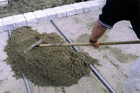 цементно-песчаная смесь для укладки тротуарной плитки 